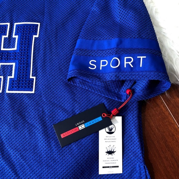 Tommy Hilfiger Sports Top Women's Logo Jersey - Picture 4 of 5